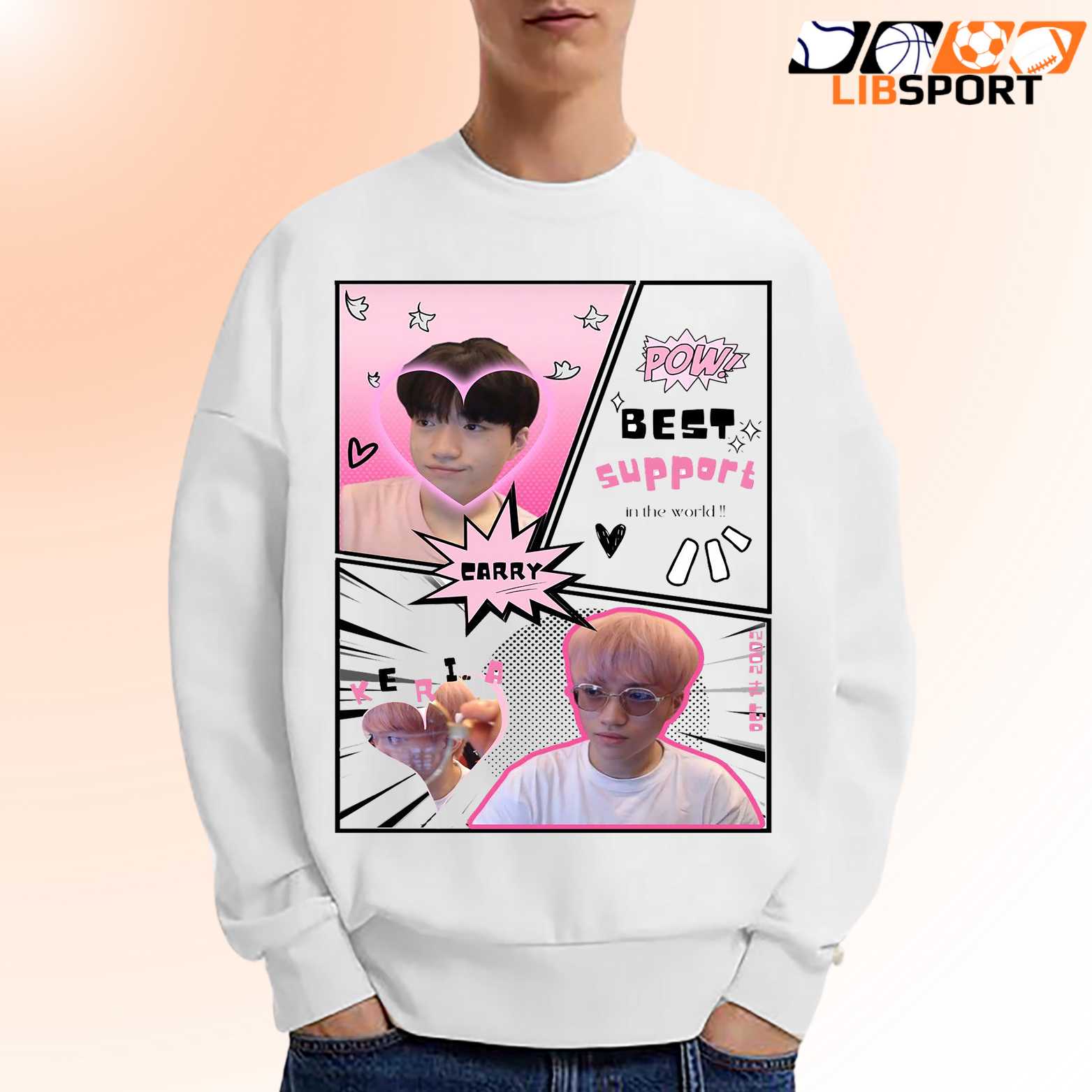 Happy Keria Day T-Shirt, Cute Support Fan Tee, Kawaii Esports Shirt